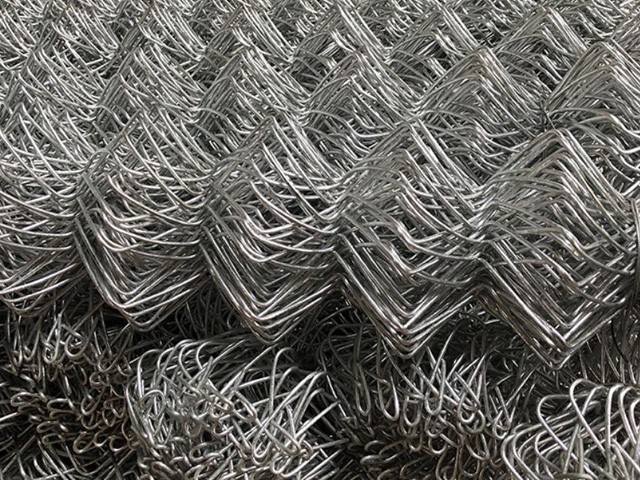 Mine-used chain link fence